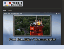 Tablet Screenshot of pro-video-productions.com